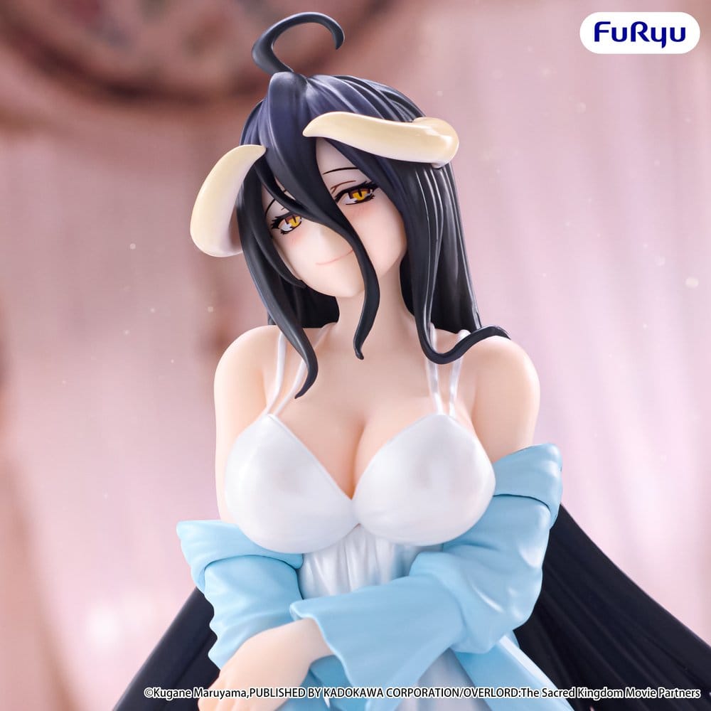 Overlord Noodle Stopper PVC Figure Albedo Loungewear Pearl White Ver. 12 cm