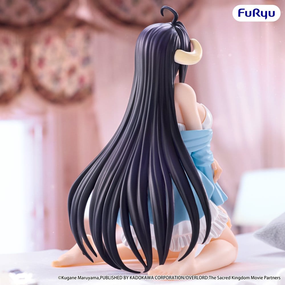 Overlord Noodle Stopper PVC Figure Albedo Loungewear Pearl White Ver. 12 cm