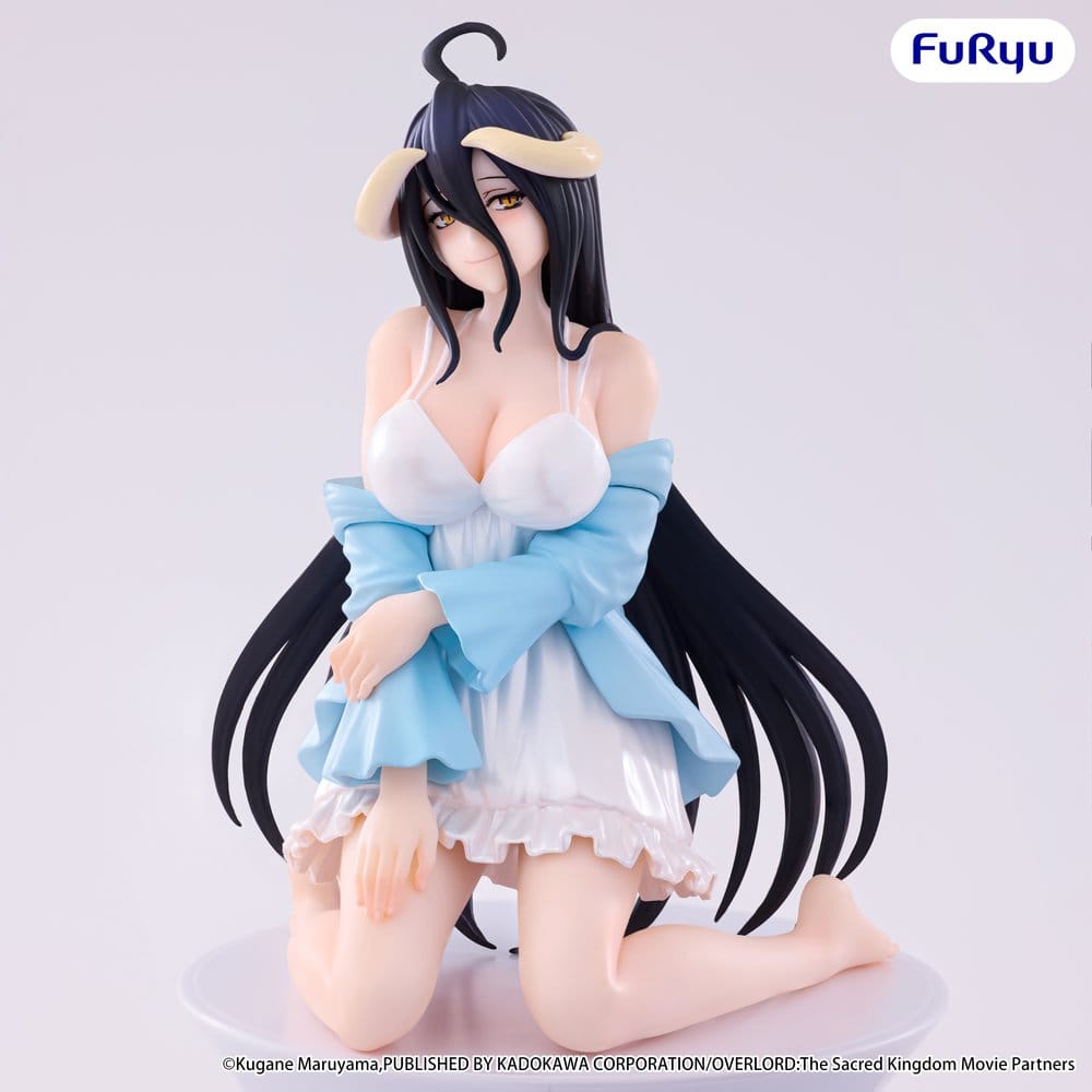 Overlord Noodle Stopper PVC Figure Albedo Loungewear Pearl White Ver. 12 cm