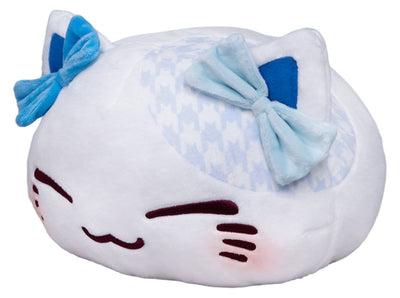 Nemuneko Plush Figure Cat Ribbon Big Blue Ver. 30 cm