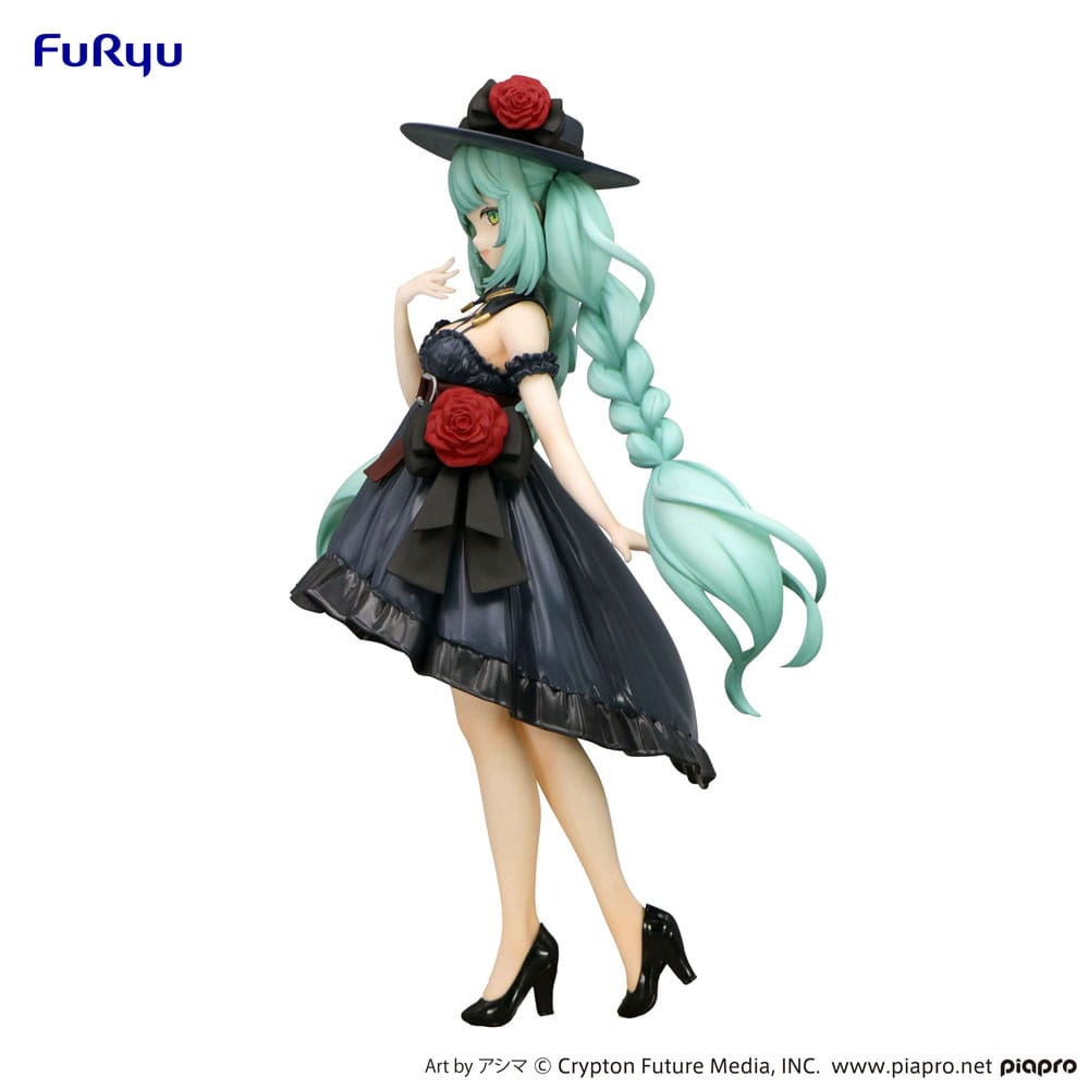 Hatsune Miku Trio-Try-iT PVC Statue Outing Dress 19 cm - Damaged packaging