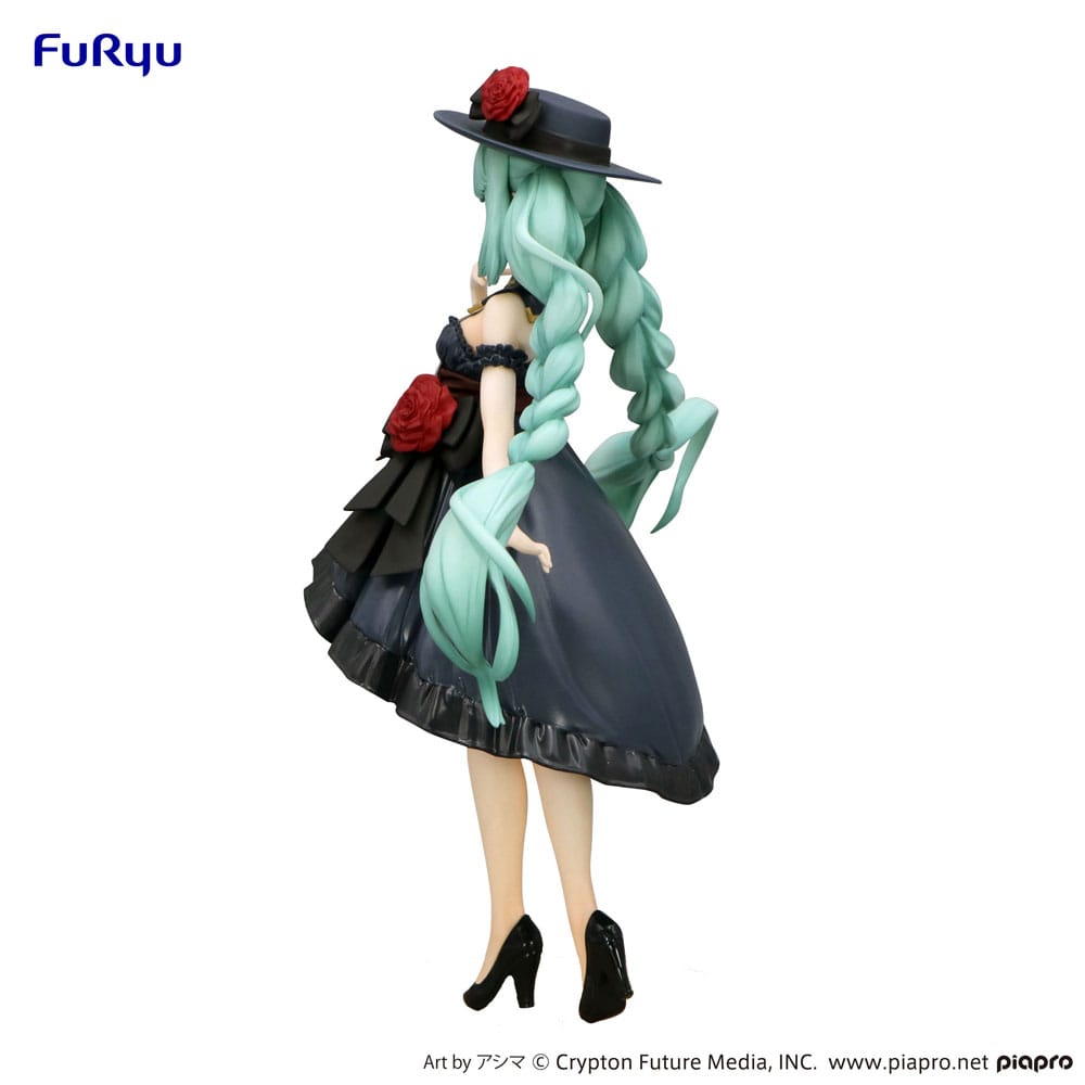 Hatsune Miku Trio-Try-iT PVC Statue Outing Dress 19 cm - Damaged packaging