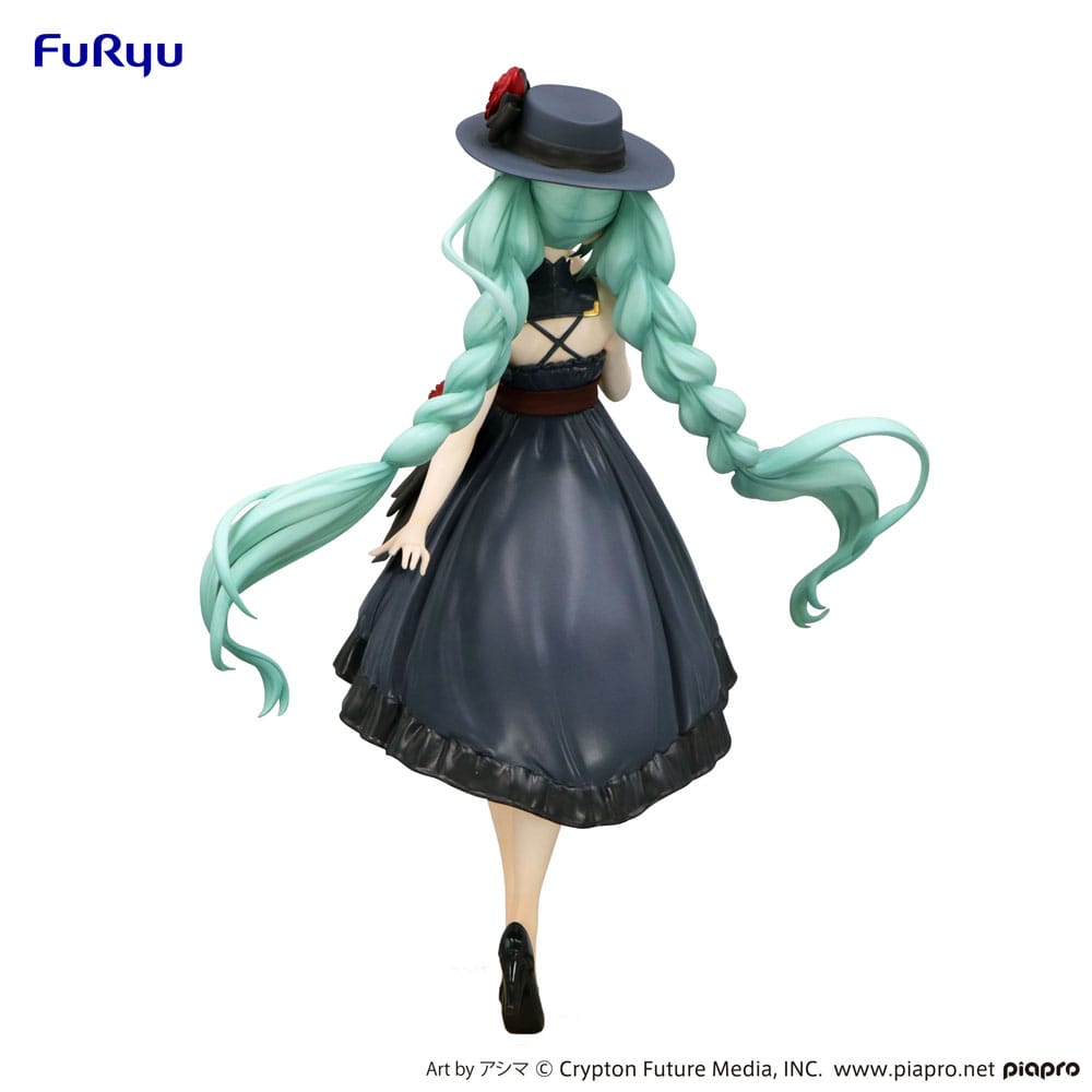 Hatsune Miku Trio-Try-iT PVC Statue Outing Dress 19 cm - Damaged packaging