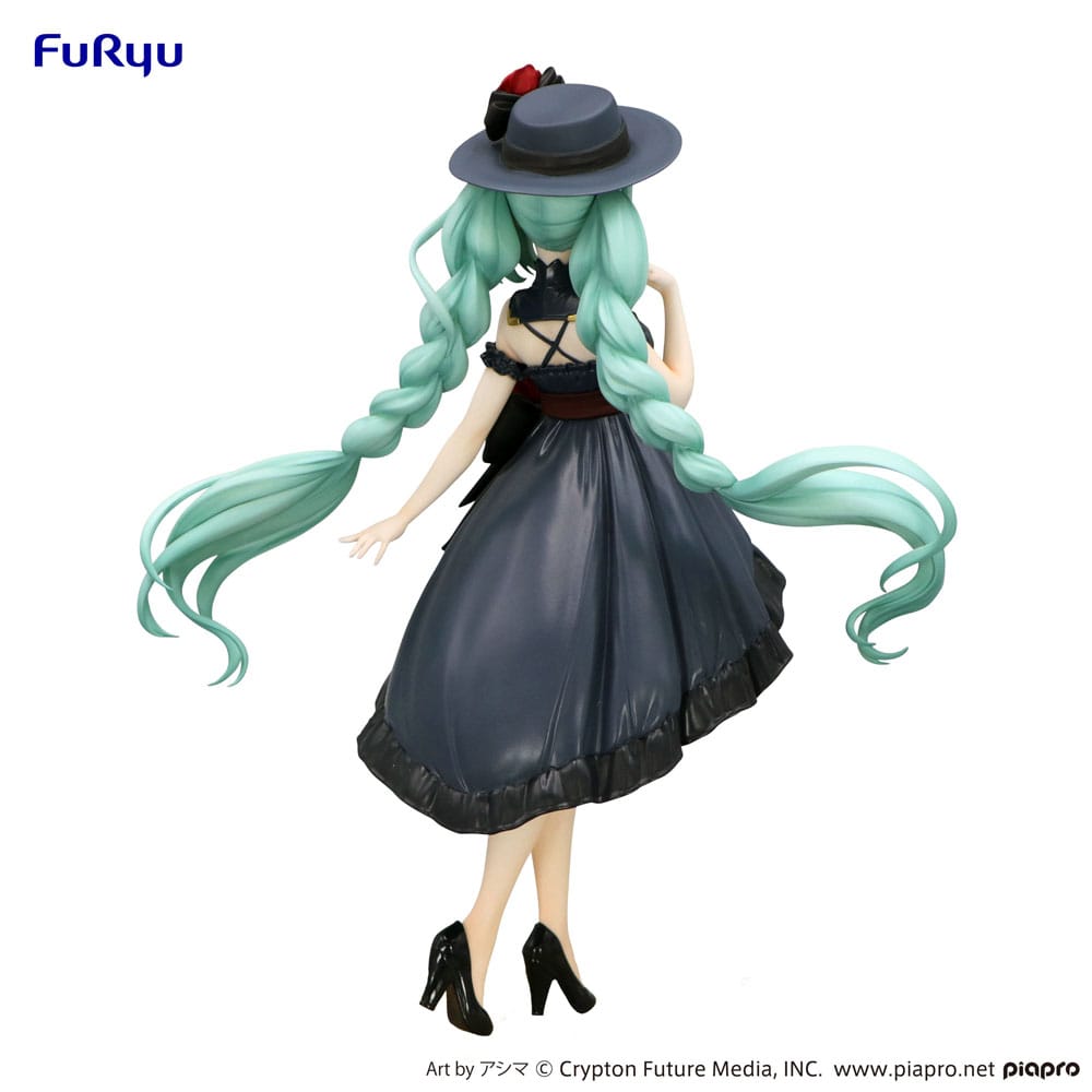 Hatsune Miku Trio-Try-iT PVC Statue Outing Dress 19 cm - Damaged packaging