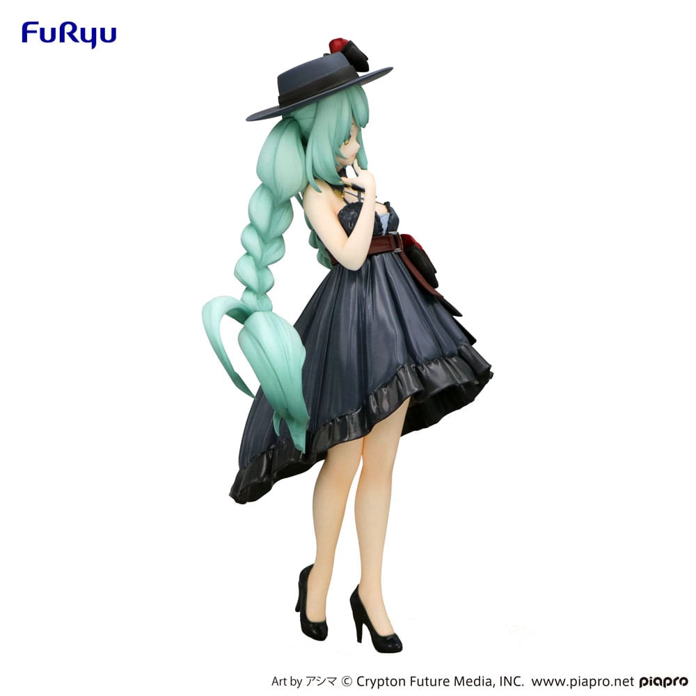 Hatsune Miku Trio-Try-iT PVC Statue Outing Dress 19 cm - Damaged packaging