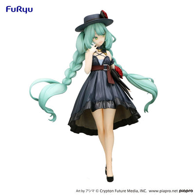 Hatsune Miku Trio-Try-iT PVC Statue Outing Dress 19 cm - Damaged packaging