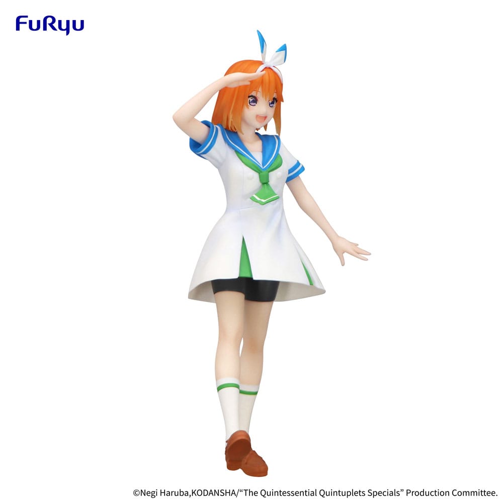 The Quintessential Quintuplets Trio-Try-iT PVC Statue Nakano Yotsuba Marine Look Ver. 21 cm