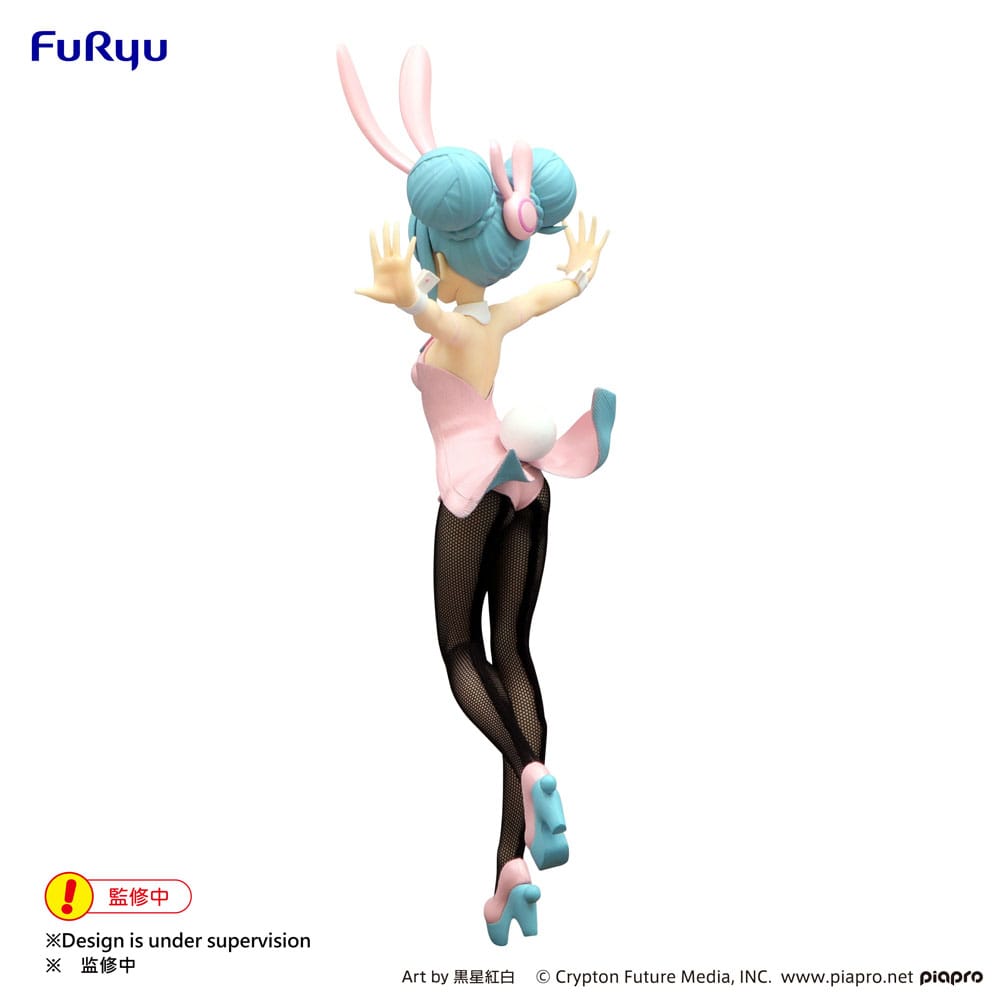 Hatsune Miku BiCute Bunnies PVC Statue Wink Pearl Pink Color Ver. 30 cm