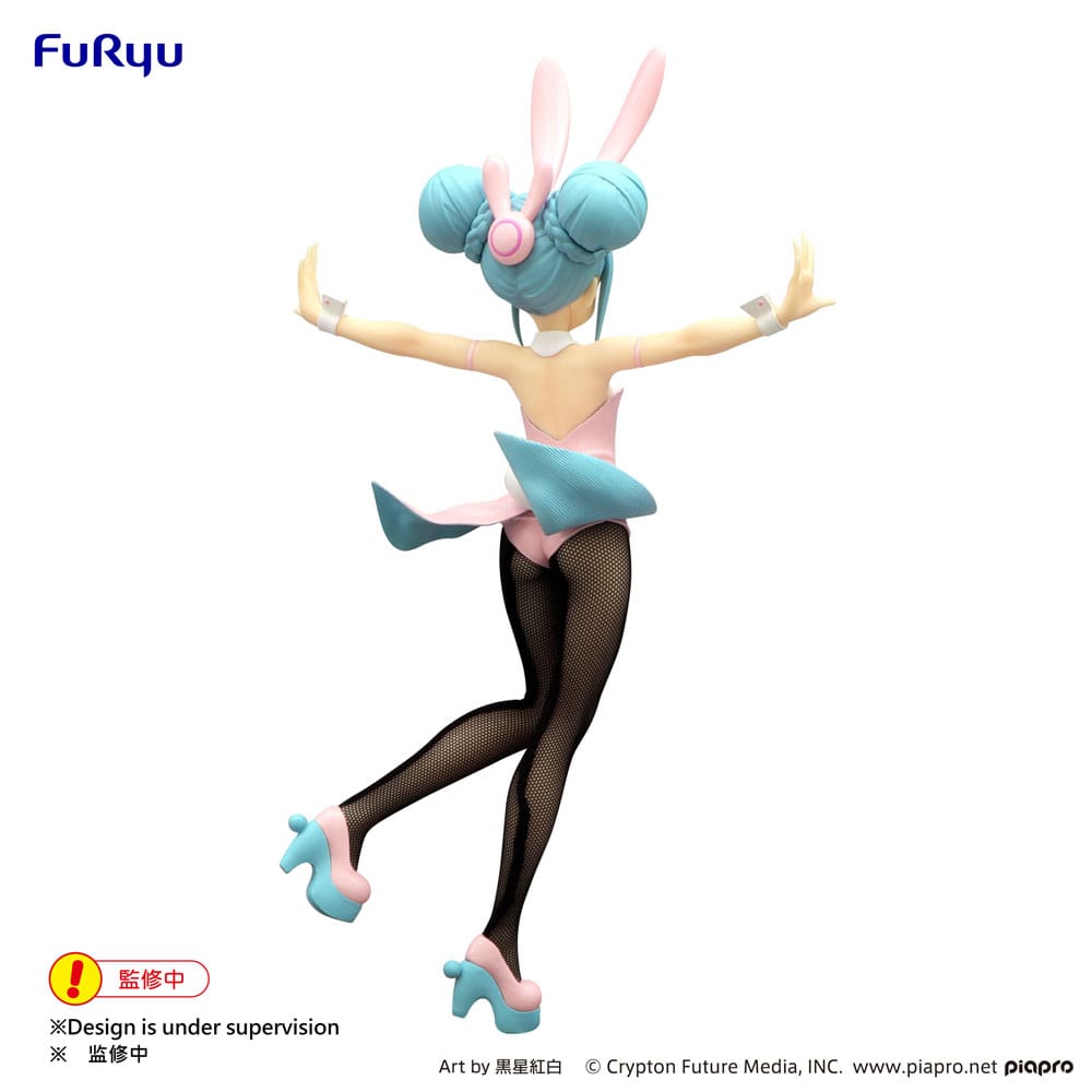 Hatsune Miku BiCute Bunnies PVC Statue Wink Pearl Pink Color Ver. 30 cm