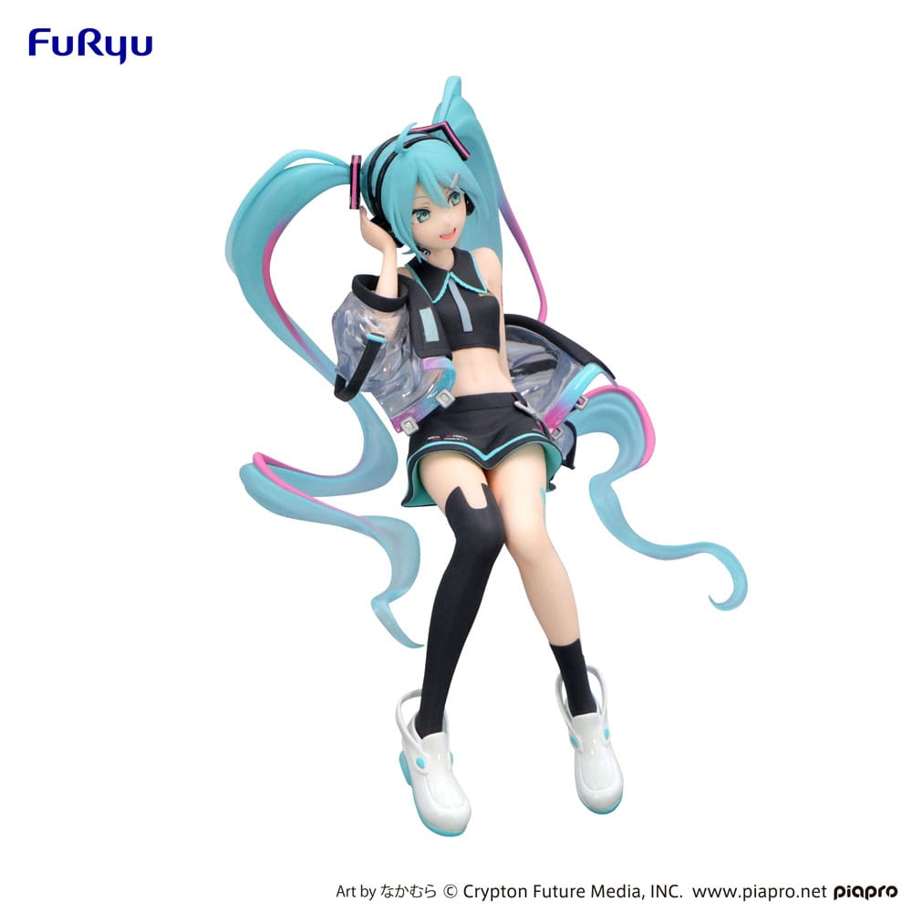 Hatsune Miku Noodle Stopper PVC Statue Neon Cyber ​​16 cm