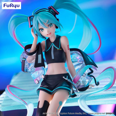 Hatsune Miku Noodle Stopper PVC Statue Neon Cyber ​​16 cm