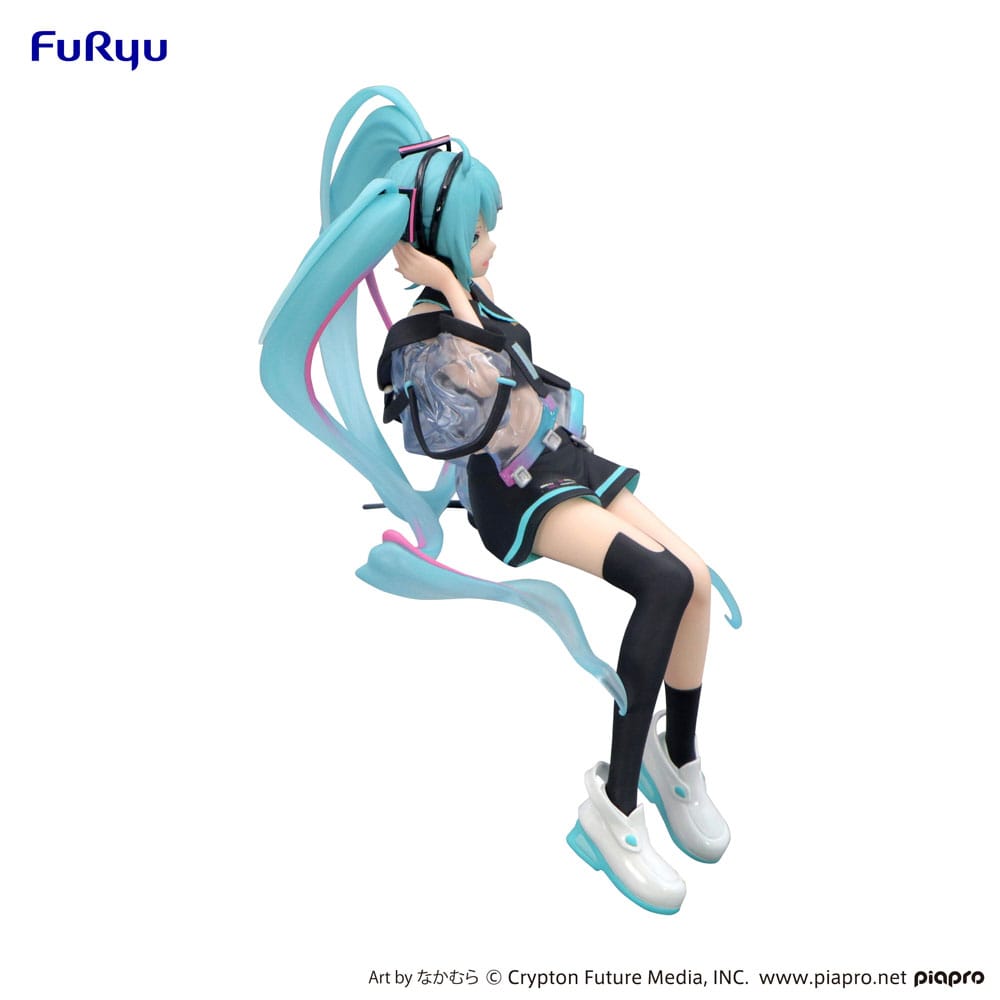 Hatsune Miku Noodle Stopper PVC Statue Neon Cyber ​​16 cm