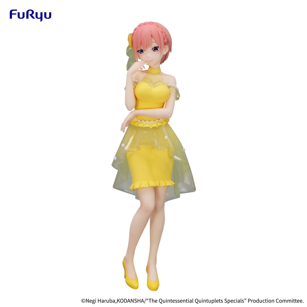 The Quintessential Quintuplets Trio-Try-iT PVC Statue Nakano Ichika Pastel Dress Ver. 21 cm