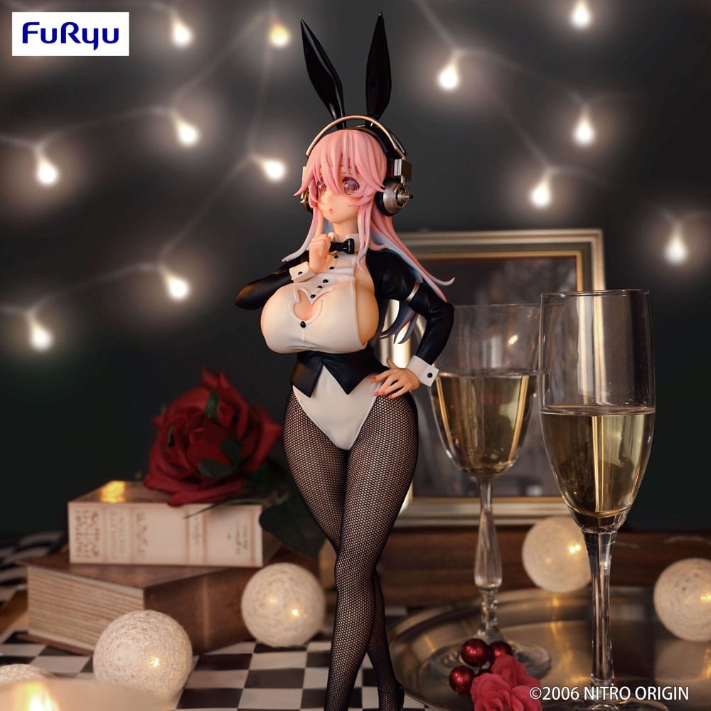 Super Sonico BiCute Bunnies PVC Statue Tailcoat Ver. 30 cm