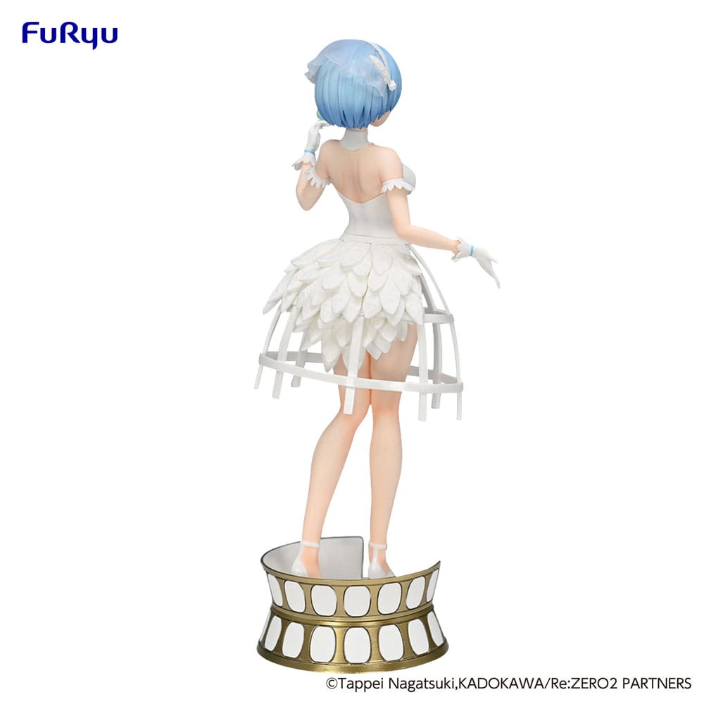 Re: Zero Exceed Creative PVC Statue Rem Cage Dress 22 cm