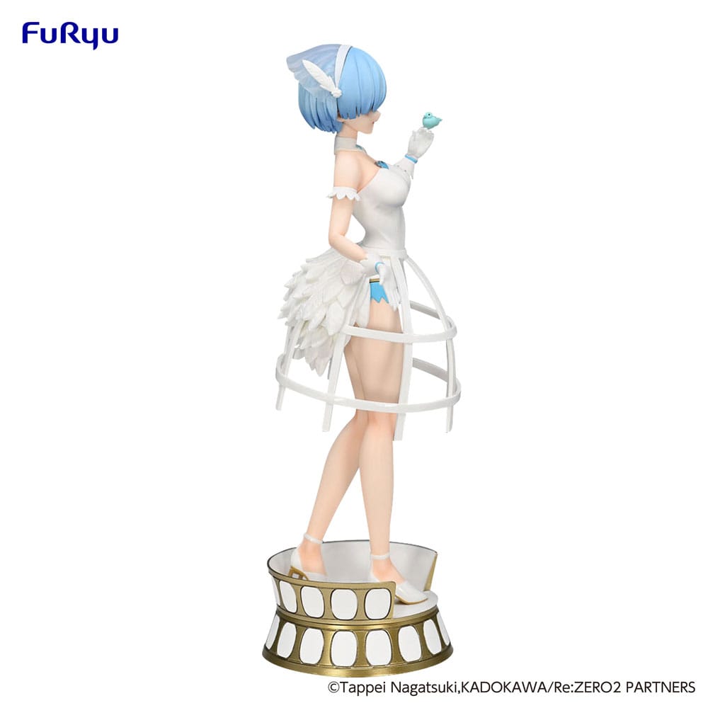 Re: Zero Exceed Creative PVC Statue Rem Cage Dress 22 cm