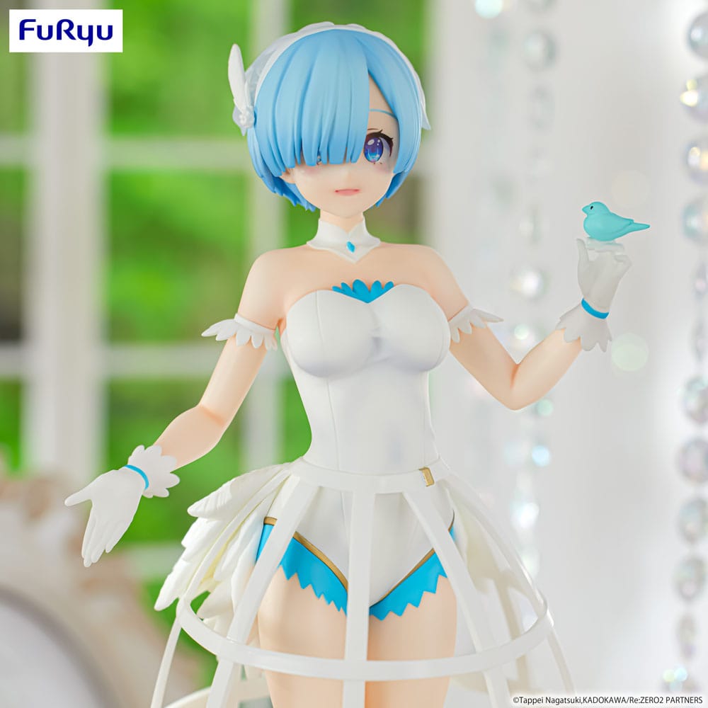 Re: Zero Exceed Creative PVC Statue Rem Cage Dress 22 cm