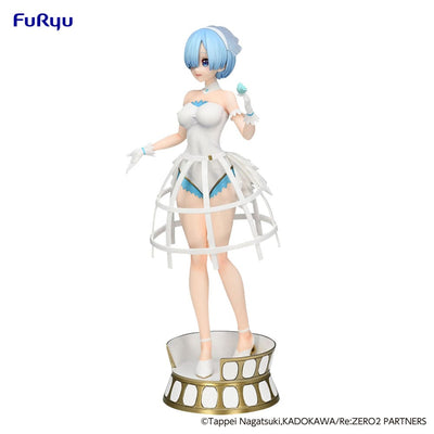 Re: Zero Exceed Creative PVC Statue Rem Cage Dress 22 cm