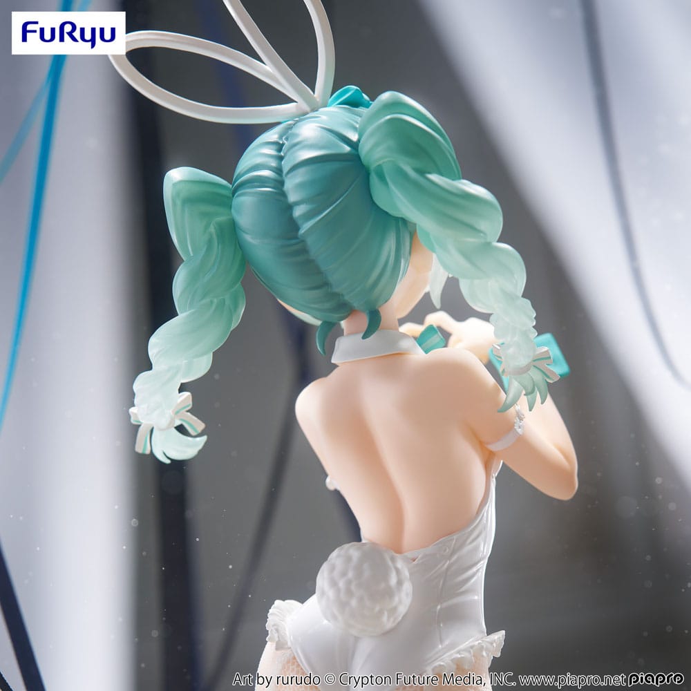 Hatsune Miku BiCute Bunnies PVC Statue Miku Rurudo White Color Ver. 27 cm