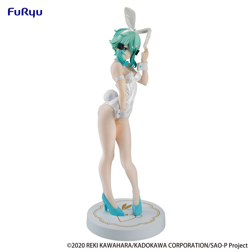 Sword Art Online BiCute Bunnies PVC Statue Sinon White Pearl Ver. 28 cm - Damaged packaging