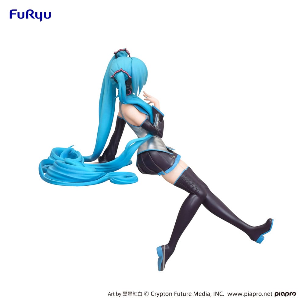 Hatsune Miku Noodle Stopper PVC Statue Kuroboshi Kouhaku Ver. (re-run) 14 cm