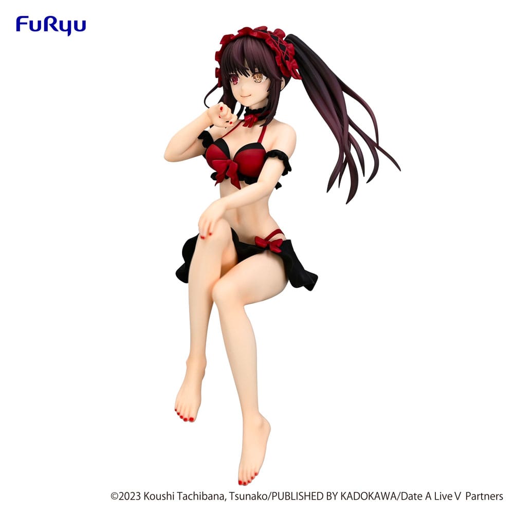 Date A Live Noodle Stopper PVC Statue Kurumi Tokisaki Swimsuit Ver. 15 cm