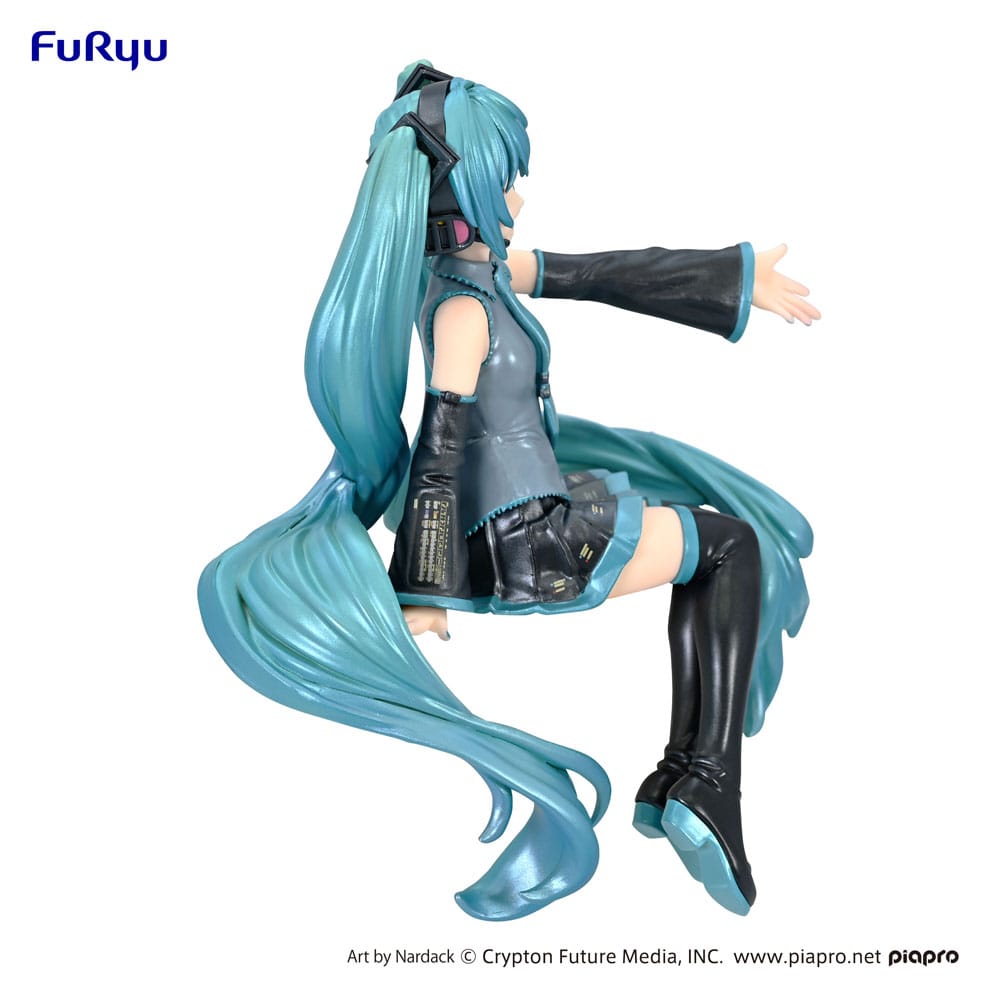 Hatsune Miku Noodle Stopper PVC Statue Hatsune Miku Nardack Pearl Color Ver. 14 cm