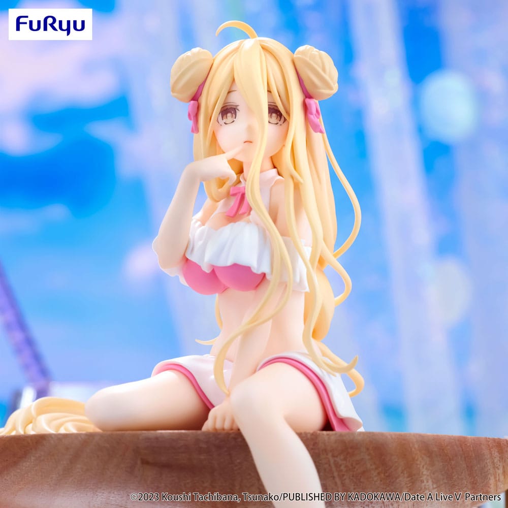 Date A Live V Noodle Stopper PVC Statue Mukuro Hoshimiya Swimsuit Ver. 13 cm