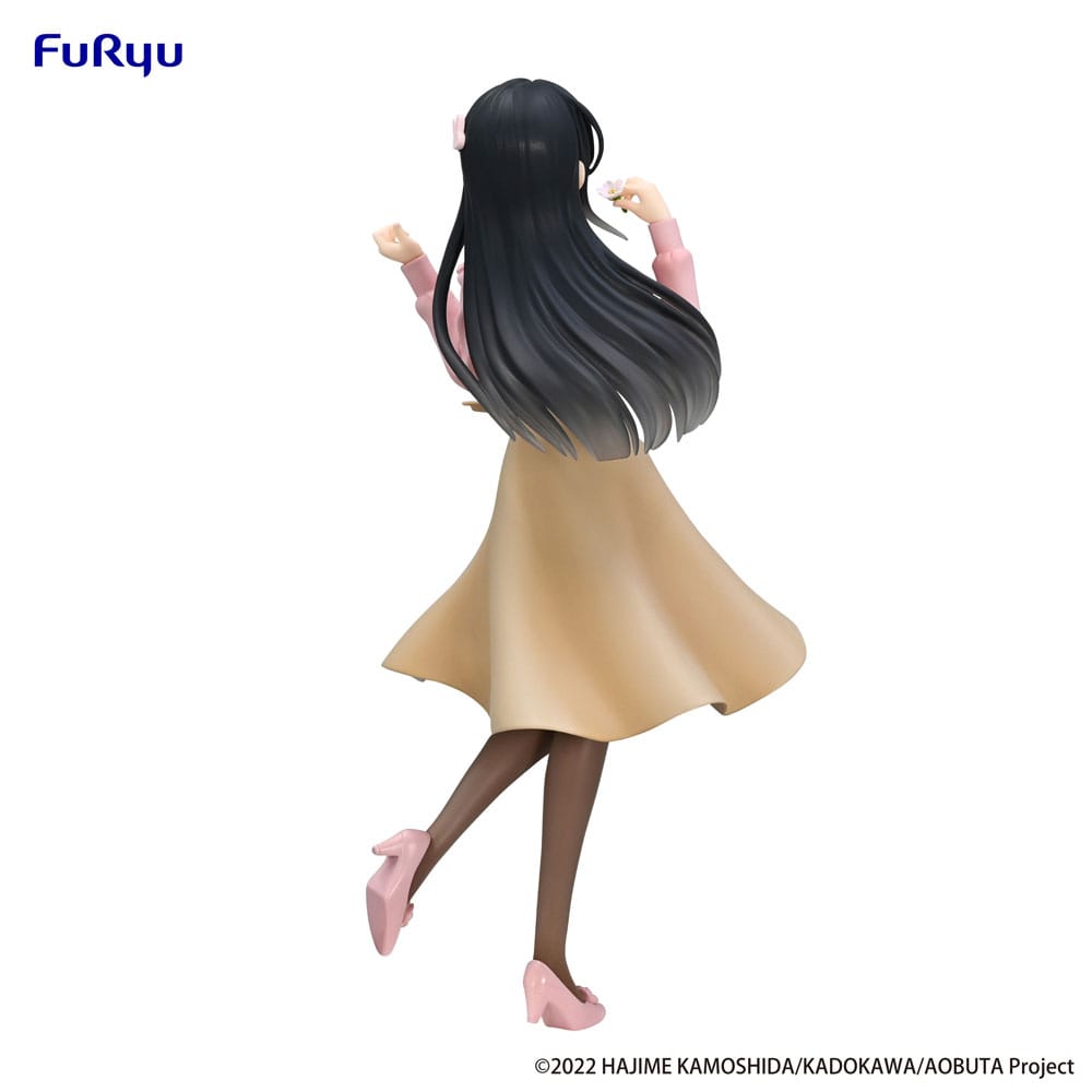 Rascal Does Not Dream of Bunny Girl Senpai Trio-Try-iT PVC Statue Mai Sakurajima Spring Outfit Ver. 21 cm