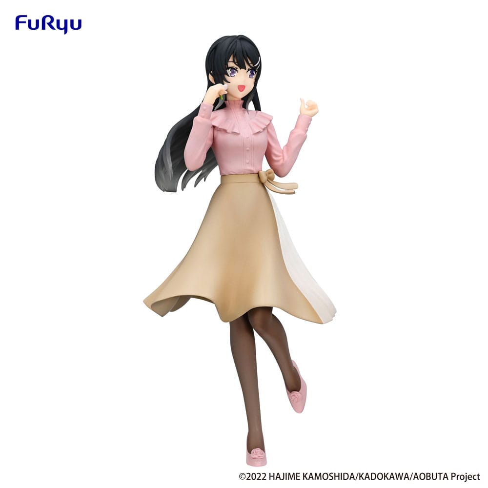 Rascal Does Not Dream of Bunny Girl Senpai Trio-Try-iT PVC Statue Mai Sakurajima Spring Outfit Ver. 21 cm