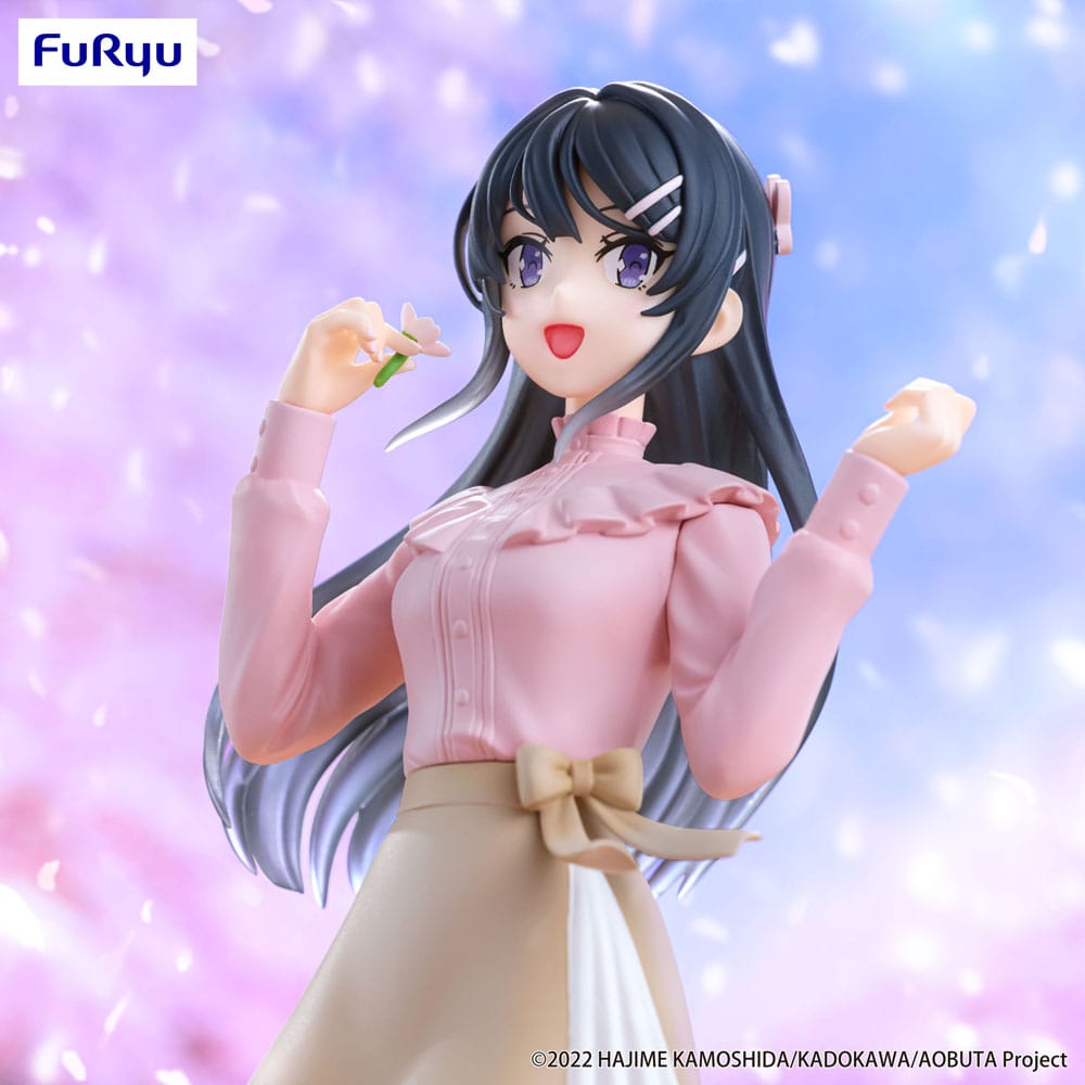 Rascal Does Not Dream of Bunny Girl Senpai Trio-Try-iT PVC Statue Mai Sakurajima Spring Outfit Ver. 21 cm