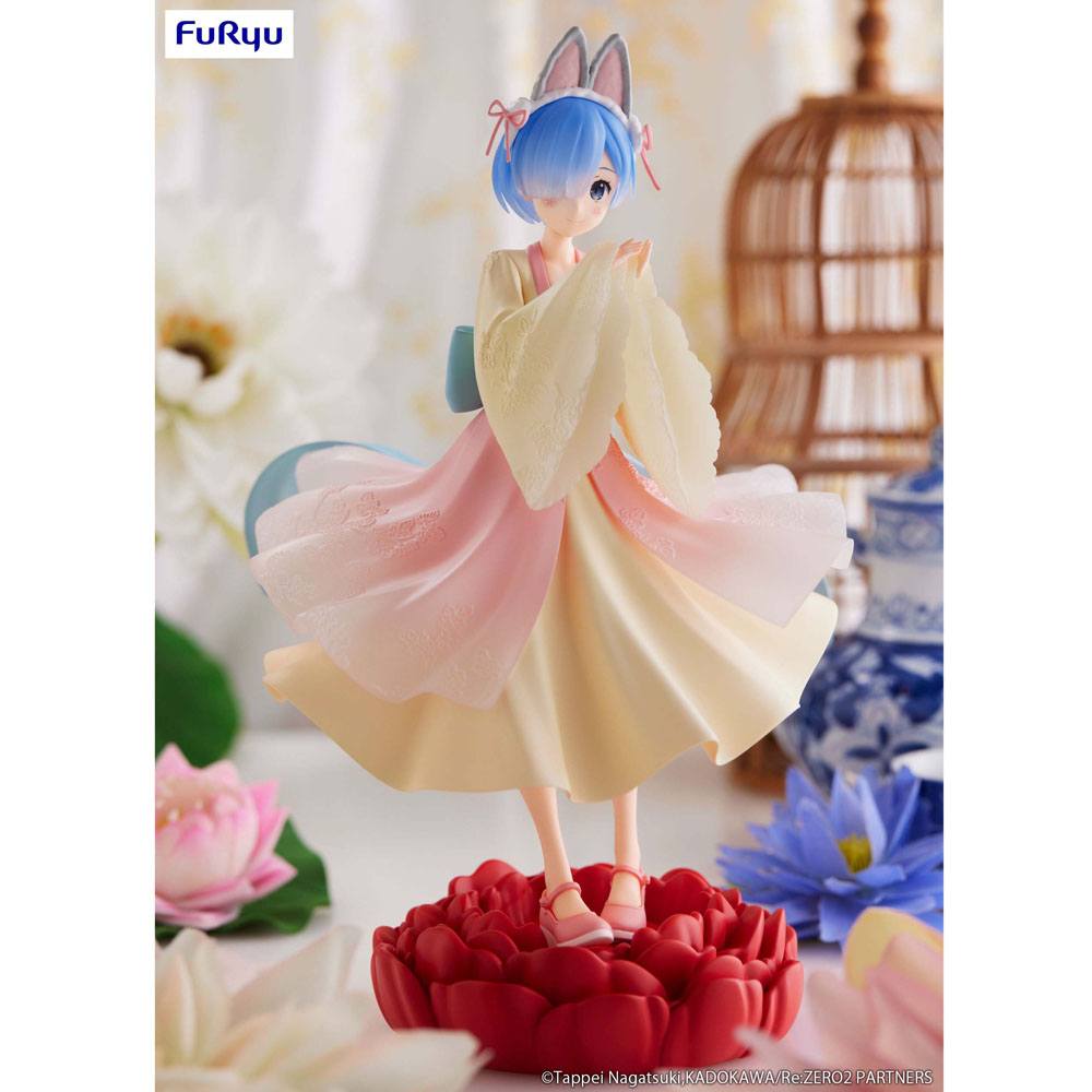 Re:Zero Starting Life in Another World PVC Statue Rem Little Rabbit Girl 21 cm - Damaged packaging