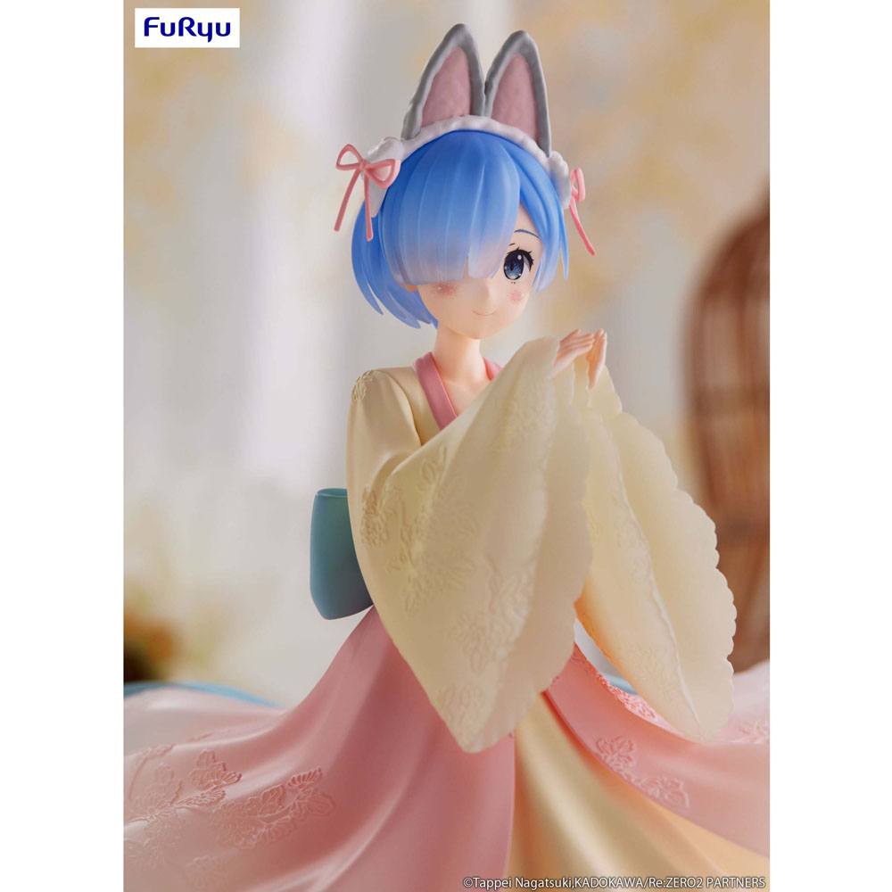 Re:Zero Starting Life in Another World PVC Statue Rem Little Rabbit Girl 21 cm - Damaged packaging