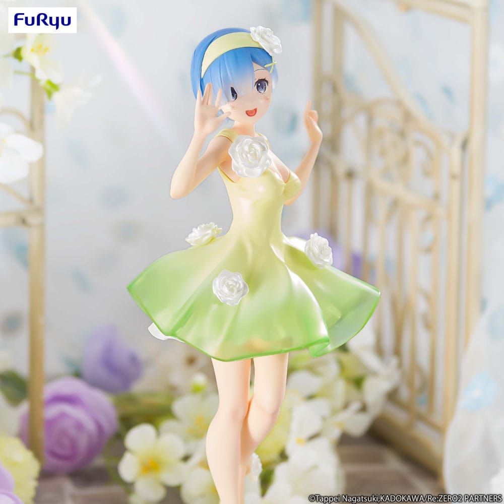 Re: Zero Trio-Try-iT PVC Statue Rem Flower Dress 21 cm