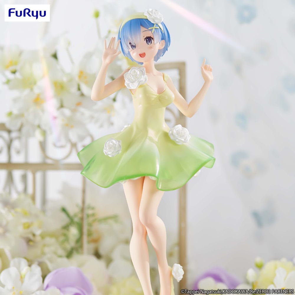 Re: Zero Trio-Try-iT PVC Statue Rem Flower Dress 21 cm