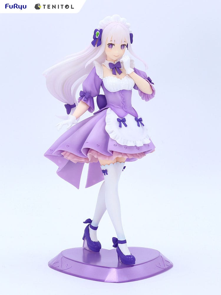 Re:ZERO Starting Life in Another World Tenitol PVC Statue Maid Emilia 28 cm