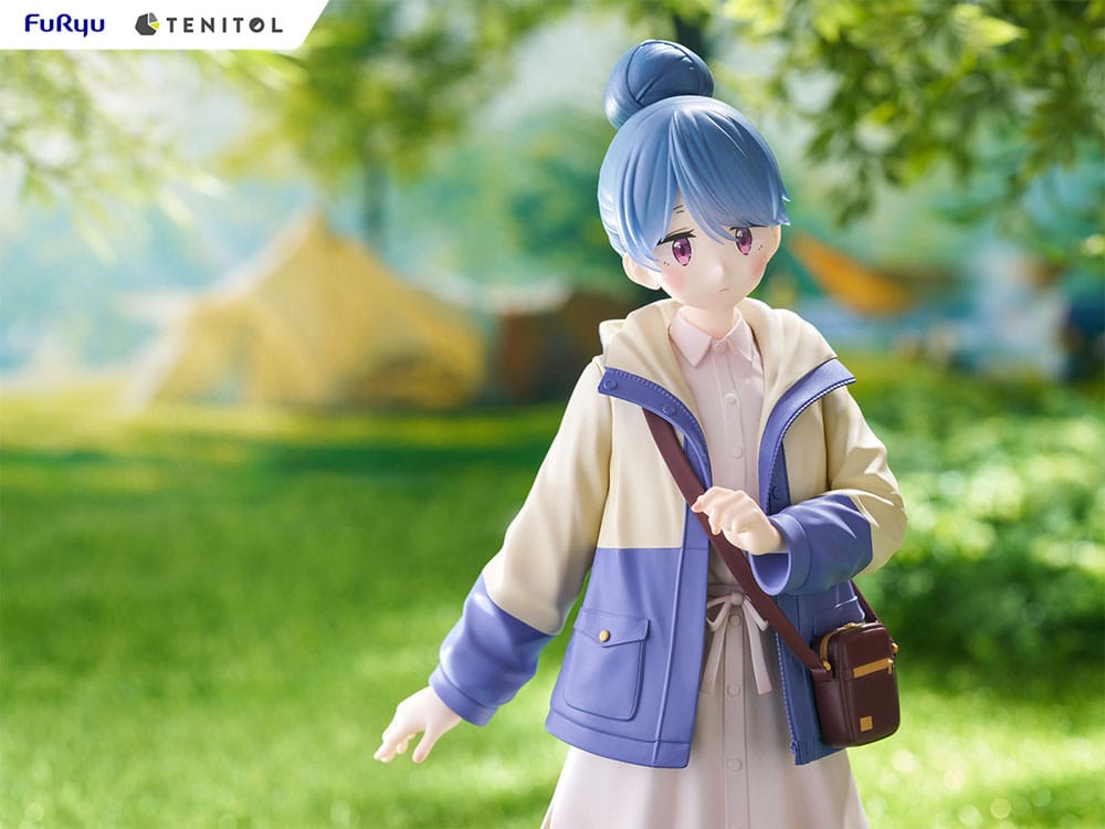 Laid-Back Camp Tenitol PVC Statue Rin Shima 23 cm