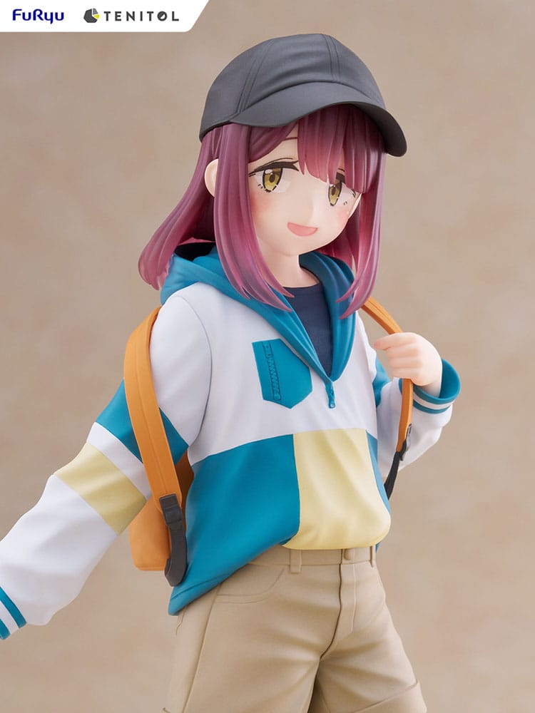 Laid-Back Camp Tenitol PVC Statue Ayano Toki 23 cm