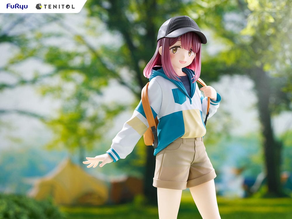 Laid-Back Camp Tenitol PVC Statue Ayano Toki 23 cm