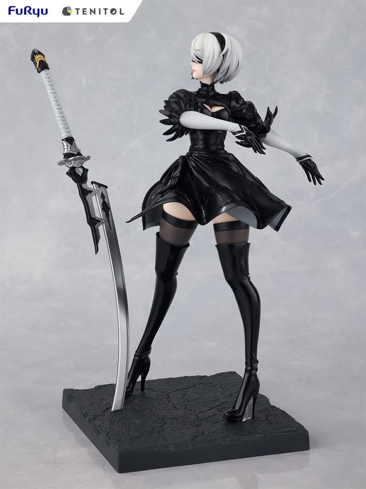 NieR:Automata Tenitol PVC Statue 2B Ver1.1a 22 cm