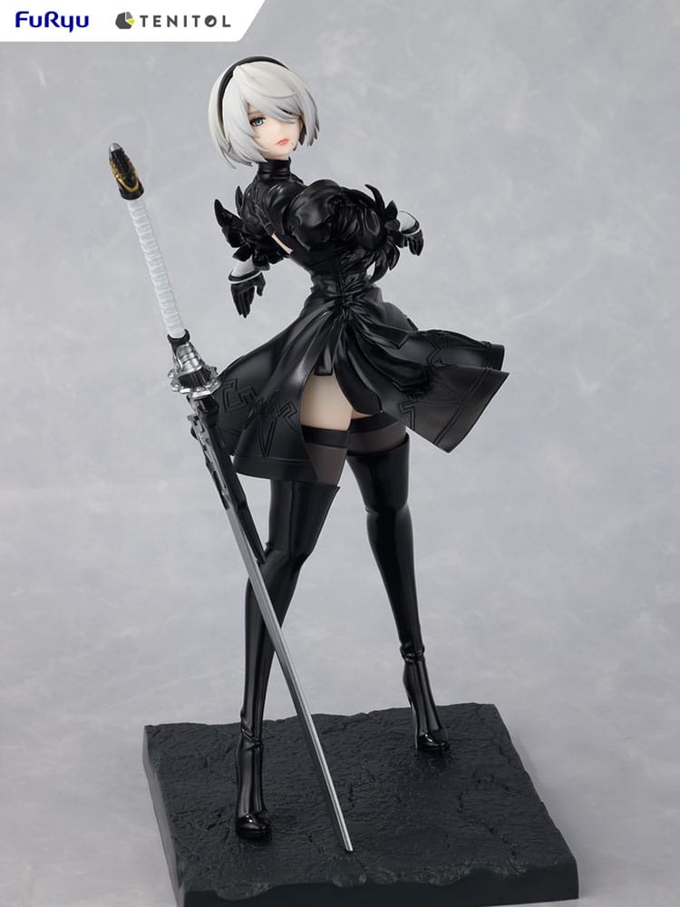 NieR:Automata Tenitol PVC Statue 2B Ver1.1a 22 cm