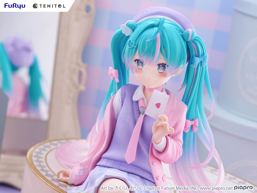 Hatsune Miku Tenitol Noodle Stopper PVC Statue Love Blazer 32 cm