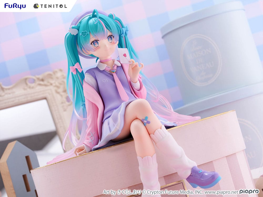 Hatsune Miku Tenitol Noodle Stopper PVC Statue Love Blazer 32 cm