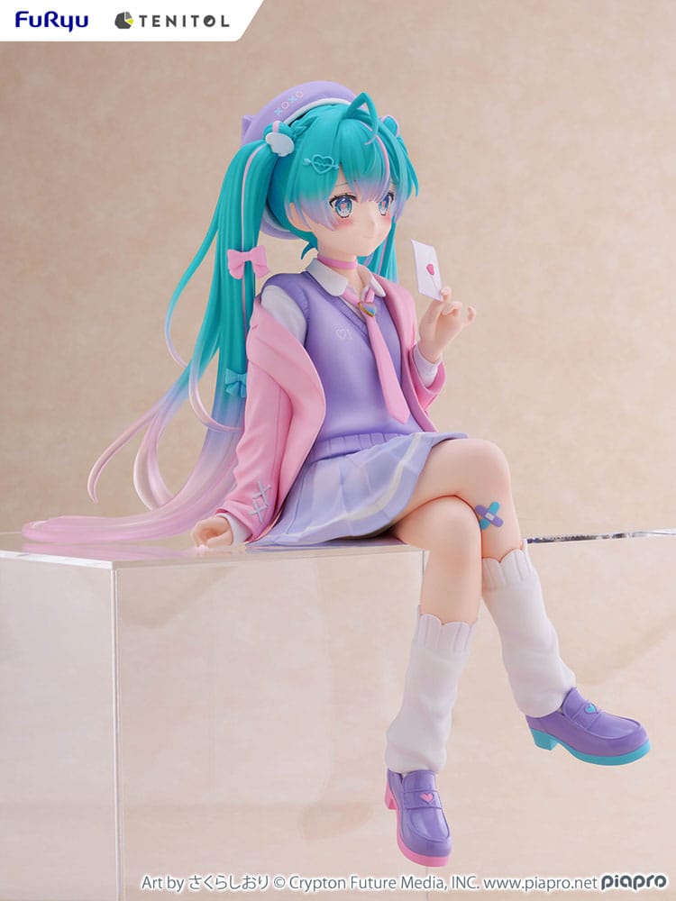 Hatsune Miku Tenitol Noodle Stopper PVC Statue Love Blazer 32 cm