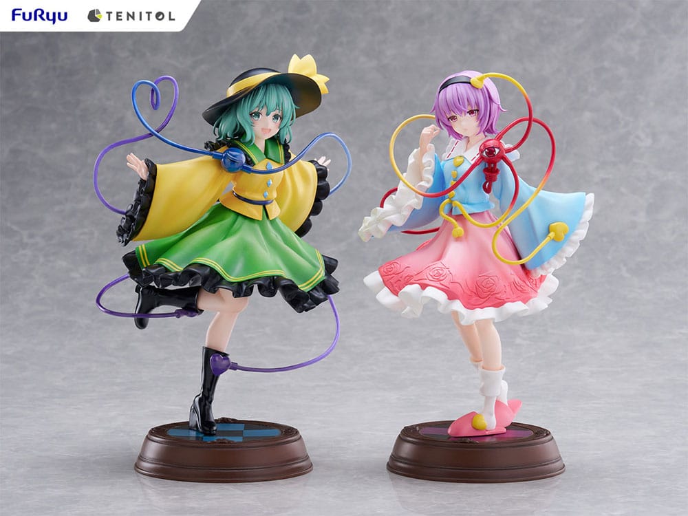 Touhou Project Tenitol PVC Statue Koishi Komeiji & Satori Komeiji 22 cm