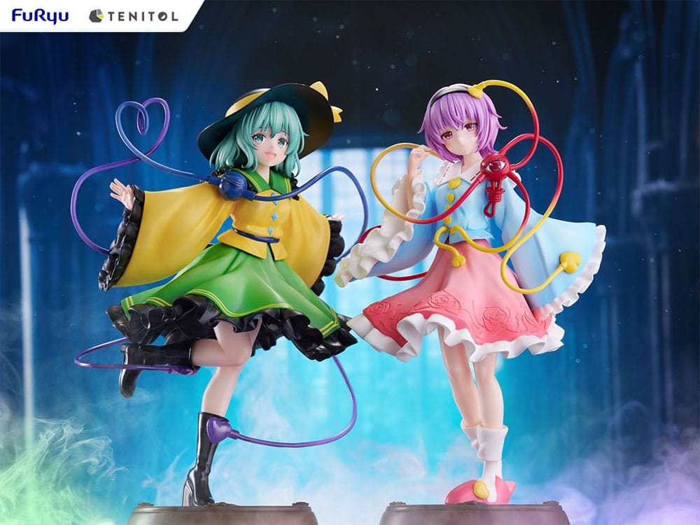 Touhou Project Tenitol PVC Statue Koishi Komeiji & Satori Komeiji 22 cm