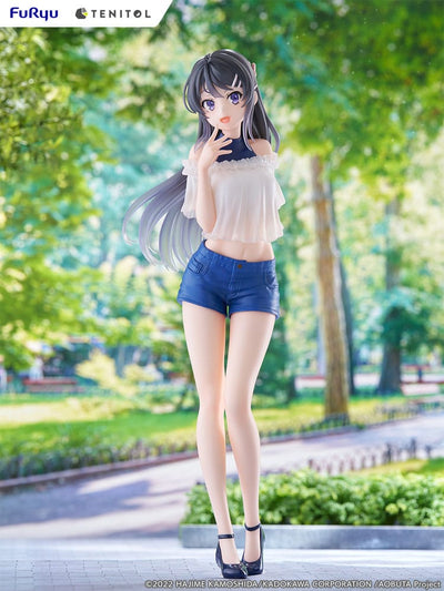 Rascal Does Not Dream of Bunny Girl Senpai Tenitol PVC Statue Mai Sakurajima 31 cm