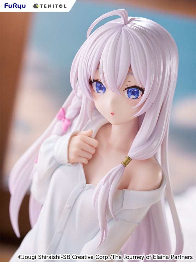 Wandering Witch: The Journey of Elaina Tenitol Tall PVC Statue Elania Shirt Ver. 30 cm