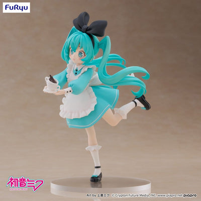 Hatsune Miku Desktop Fairy PVC Statue Hatsune Miku Wonderland Ver. 16 cm    - Damaged packaging