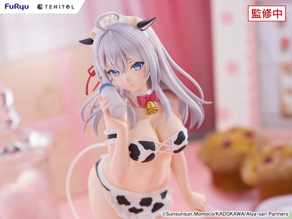 Alya Sometimes Hides Her Feelings in Russian Tenitol Tall PVC Statue Alya Cow Costume Ver. 29 cm